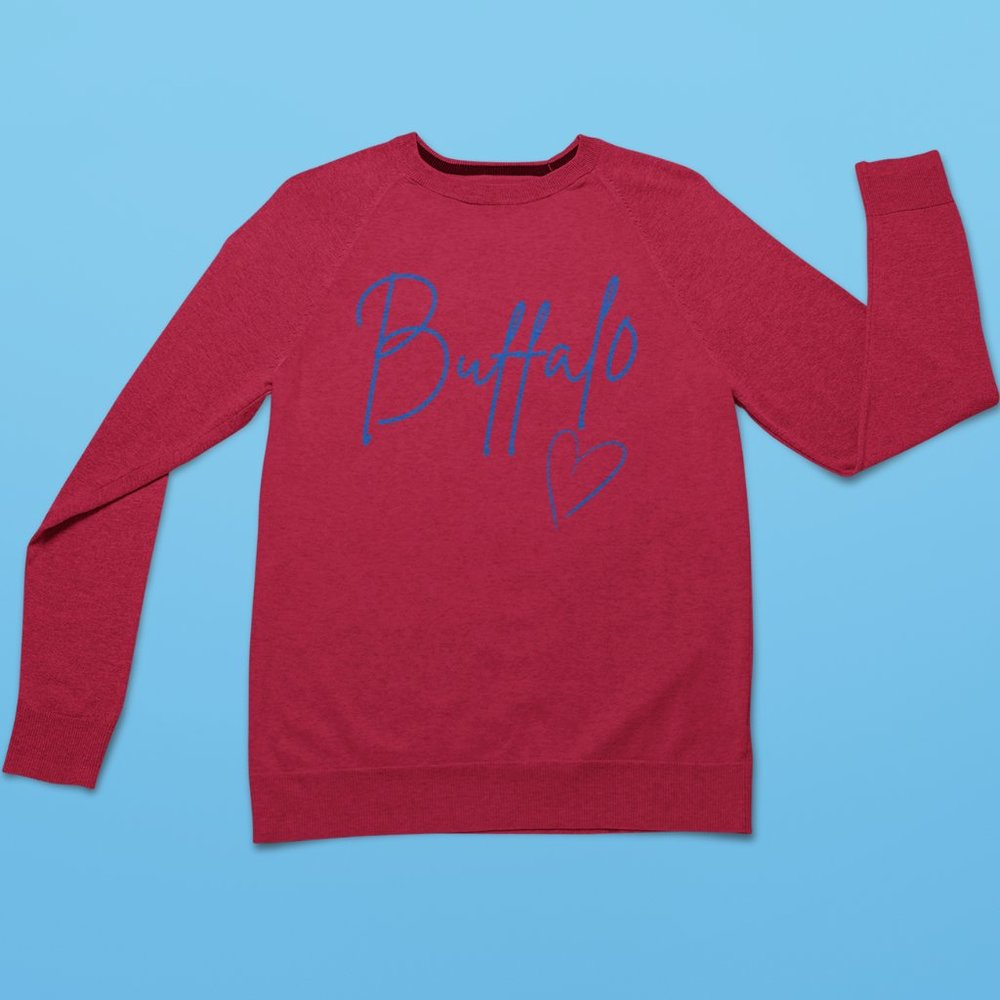 Women's Buffalo Bills Unisex Raglan Sweatshirt